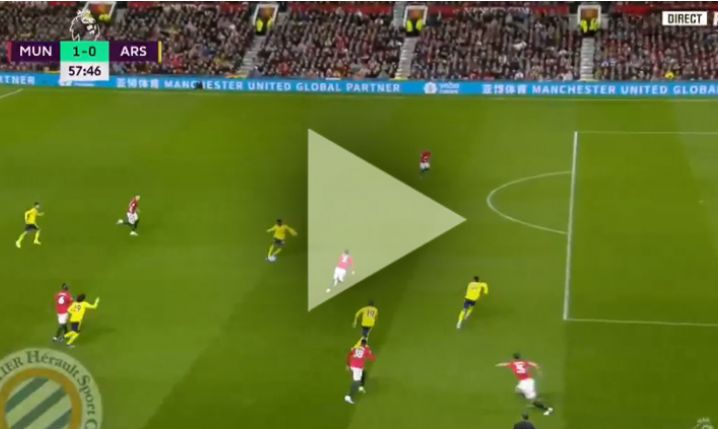Gol Aubameyanga na 1-1 z Man United! [VIDEO]